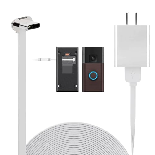 Doorbell Charger for Ring Battery Doorbell (17Ft)