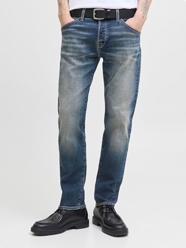 Upim, Jeans Slim Fit Con Sbavature Uomo, Unisex, Nero, Taglia: 30 - 2