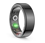 TradeProvider Smart Ring for Men & Women, NFC Health Ring with Sleep Monitor, Heart Rate & Blood Oxygen (SpO₂) Tracker, Stress & Steps Fitness Tracking, Waterproof Wellness Wearable Tech – Size 9