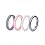 SetC - White, Silver, Pink, Purple