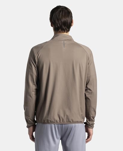 Image of Jockey SP17 Men's Soft Touch Microfiber Elastane Stretch Thumbhole Jacket with Stay Dry Treatment