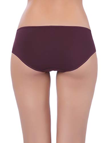 Image of Triumph Seamless Panty for Women | Minimizer | Size - M, Purple, Multi Pack Comfortable and Breathable Women's Underwear | Pack of 3