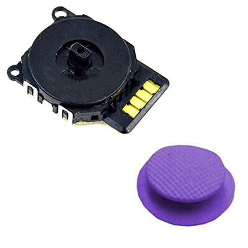  Genérico Joystick analogico compatibile per Sony PSP 2000 Series (2001, 2002, 2003, 2004, 200X) Viola scuro