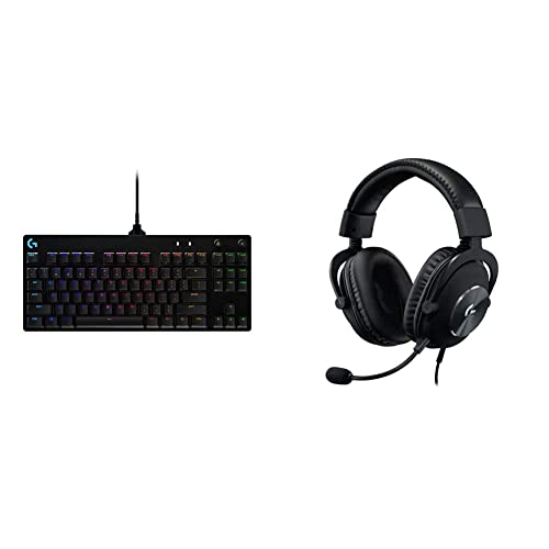 Image of Logitech G PRO Mechanical Gaming Keyboard, Ultra Portable Tenkeyless Design, Detachable Micro USB Ca