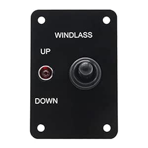 ATORSE Anchor Windlass Up/Down Toggle Switch Panel with Led, 12V ...