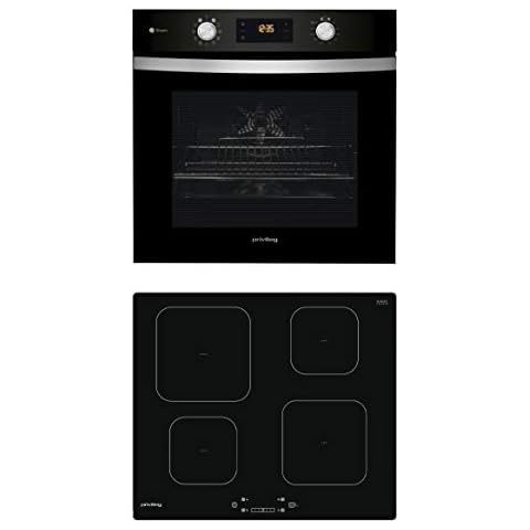 Privileg BAKO Turn&Go Steam 600 Einbau-Backofen mit Induktions-Kochfeld/ 71 L /Hydrolyse-Reinigungsfunktion/ Heißluftbackofen mit 11 Funktionen / 1-fach Teilauszug / Turn&Go / Click&Clean Cover