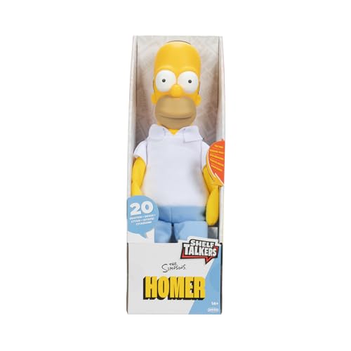 Shelf Talkers Homer 12" Talking Plush from The Simpsons, Pull String Toy Collectible Plush by JAKKS Pacific - Used condition - Image 3