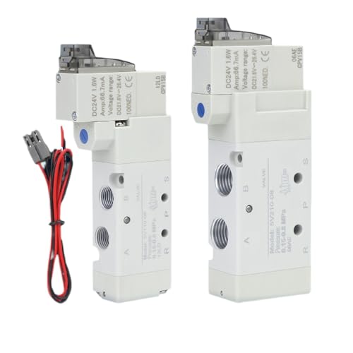Electrovanne 5V210 alu compacte AC220V pour stopper les fuites d'air et pertes de pression