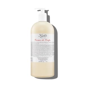 Kiehl’s Creme de Corps, Rich, Luscious Body Lotion, with Cocoa Butter and Shea Butter for Fast Absorbing Hydration, Skin Feels Soft and Smooth, Suitable for All Skin Types