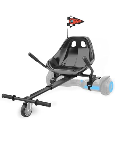 Awwscooter Go Kart Seat Attachment for Self-Balancing Scooter – Adjustable...