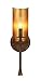 Maxim 30291CHBGLD Candella Wall Sconce, 1-Light 60 Watts, Chestnut Bronze / Gold