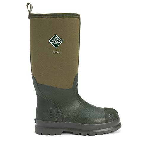 Muck Boots Chore Classic Hi Wellington Boots - Moss UK 12