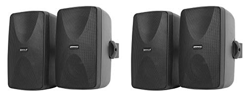 Rockville (4) WET-7020B Black 5.25