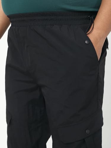 Image of Bewakoof Men's Super Loose Fit Joggers