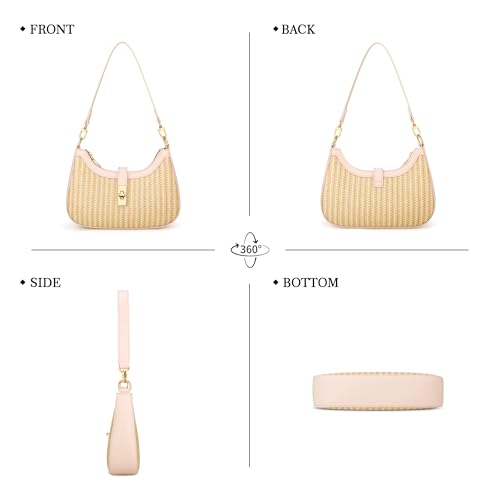 Image of KKXIU Shoulder Bag for Women Cute Hobo Vegan Leather Handbag