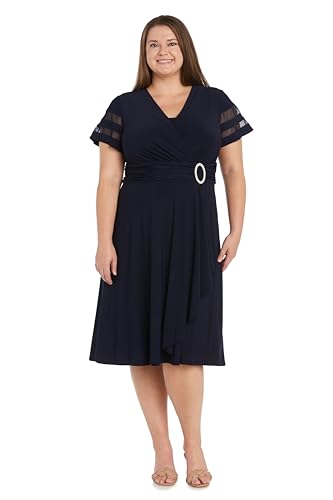 Image of R&M Richards Women's Allegra Cascade Dress