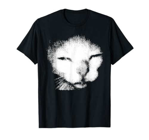 Cat Meme Funny Weird Cat Unhinged Humor Cat Lover T-Shirt