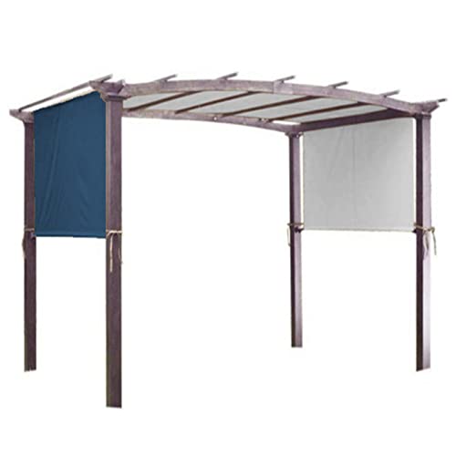 Toldo de repuesto para pérgola impermeable con ajuste universal rectangular