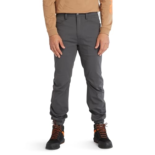 Timberland PRO Men's Tempe Jogger Work Pant, Asphalt, 34W/32L