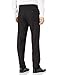 Haggar Men's Cool 18 Pro Straight Fit Flat Front Casual Pant, Black, 36W x 32L