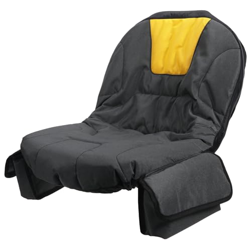 SUPVOX Lawn Mower Seat Covers Oxford Fabric for Tractors Riding Mowers with Side Pockets