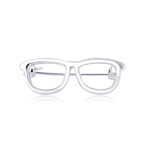 KXBY Gafas Casuales Broches Alfileres Esmalte Mujeres