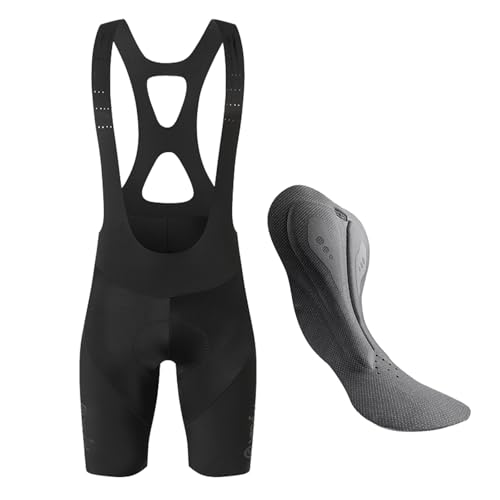 Image of YKYWBIKE Cycling Bibs Men,Elastic Interface Padded Cycling Bib Shorts,Breathable Biking Bib Short Men