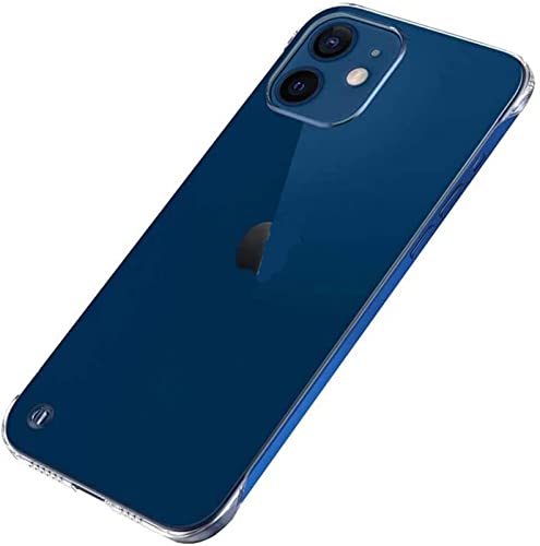 Coque iPhone 12 ultra fine et transparente sans bordure pour ecran 6.1 pouces