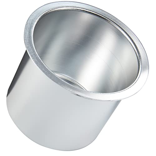 Brybelly Poker Table Cup Holder Inserts - Durable and Rust-Proof, Drop-in Table Cup Holder for 3.375" Hole - 3" Deep with 3.25" Inside Diameter - Vivid Blue Aluminium, Pack of 1