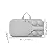 Bag Shockproof Hard Racket Case Spacious Paddle Holder Portable Protective Equipment Bag Suitable for Outdoor Activities Sports, Gray