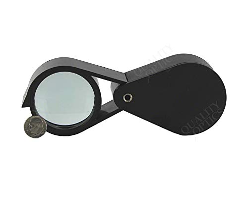 Quality Optics USA Folding Jewelers Loupe Style Pocket Magnifier - Thumbnail 3