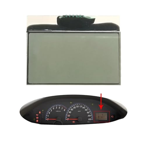 Pantalla LCD de tablero soluciona dígitos borrosos en Toyota Vios 2008 2