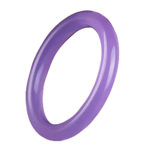 Bracelet en jade violet fin 60mm | Bijou artisanal d'exception