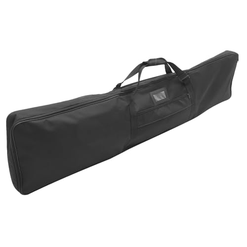 Sacoche bandoulière en toile noire mikinona pour arc recourbé à grande capacité