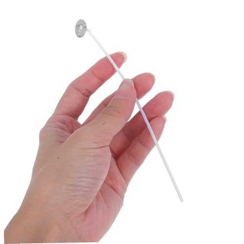 Mechas de algodón pre-enceradas para velas 300 pcs miniatura 4