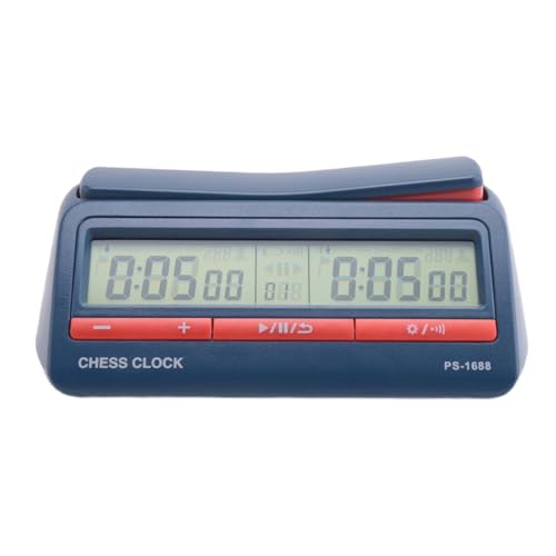 Temporizador de ajedrez digital con cuenta regresiva precisa para control de tiempo en mesa 2