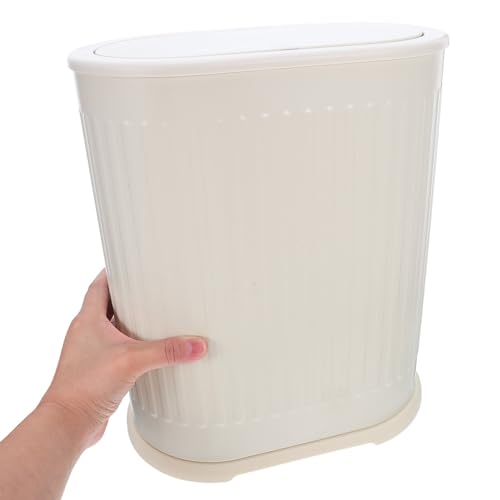 Poubelle à pression design moderne INOOMP en plastique robuste étanche