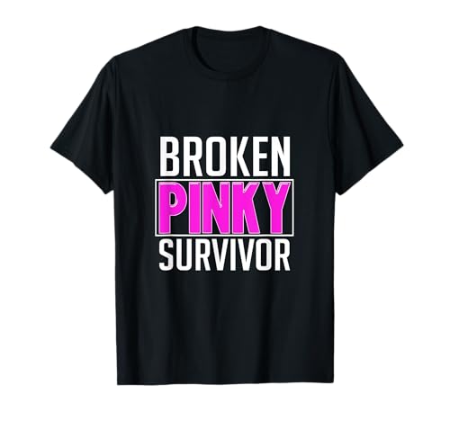 Broken Pinky Survivor T-shirt sarcastique humoristique aux orteils T-Shirt