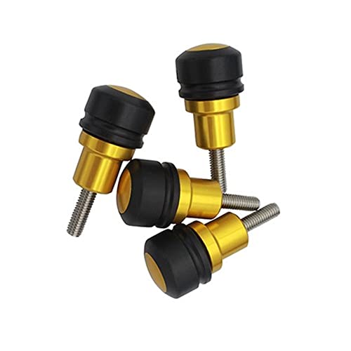 4 Stück Motorrad M6 Frontfender Gabelschutz Rahmen Slider Schraube 6mm Für Yamaha TMAX 530 Tmax530 SX DX 500