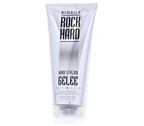 Biosilk Styling Rock Hard Gelee Firm Hold 6 oz