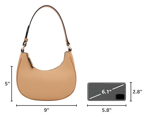 Image of FashionPuzzle Small Crescent Shoulder Bag Underarm Purse