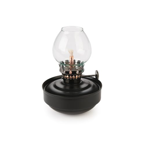 Woodriver Oil Lamp Project Kit Painted Black And Black Chrome