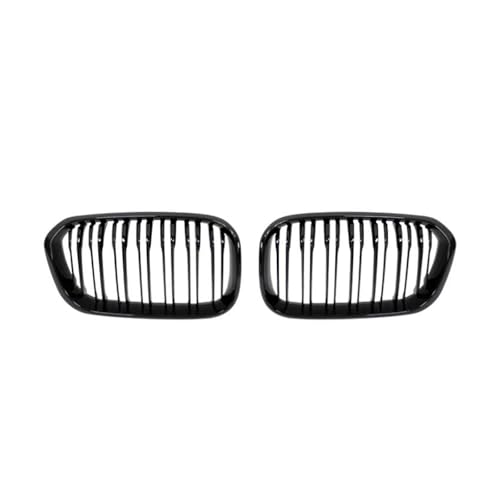Grille avant pare-chocs pour Série 1 F20 F21 LCI double lamelles noir brillant