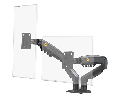 Support double écran PC réglable pour soulager le mal de dos et la nuque - 3