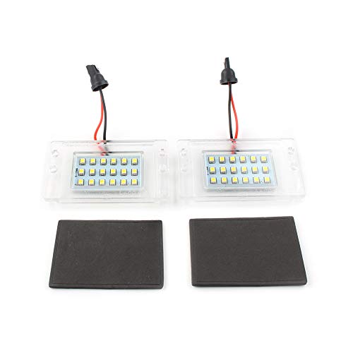 Bacar Kennzeichenbeleuchtung LED Regenfest 2er Set