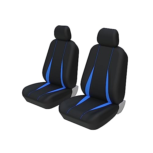 Housses de siège voiture universelles bleues idéales pour les trajets quotidiens
