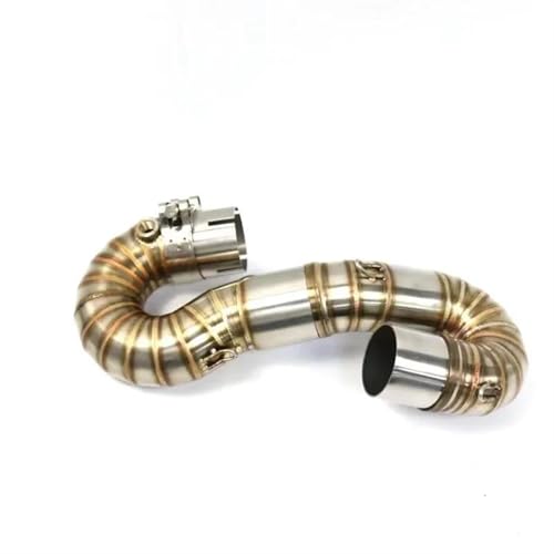 Tube d'échappement CBR1000RR en acier inoxydable durable de haute finition