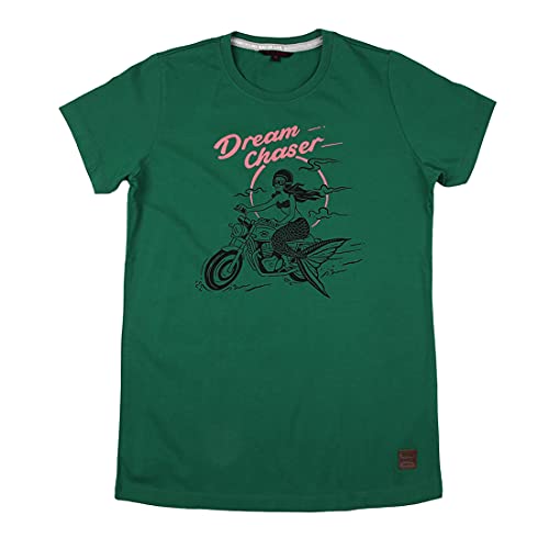 Image of Royal Enfield Dream Chaser T-Shirt Emerald Green L