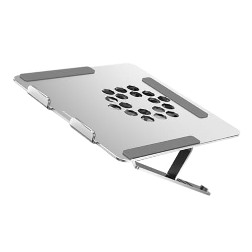 Base Ajustable para Laptop de Aleación de Aluminio con Ventilador LED miniatura 1