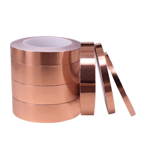 Bande d'aluminium en cuivre 10m x 48mm conducteur simple face pour les vitraux d'art